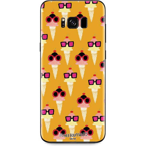 Bouffants and Broken Hearts Ice Cream with Shades Galaxy S8 Plus Skin